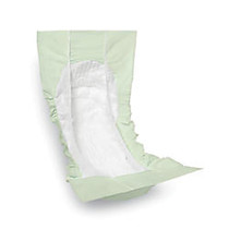 FitRight Disposable Liners, Heavy, 13 inch; x 30 inch;, Green, 20 Liners Per Bag, Case Of 4 Bags
