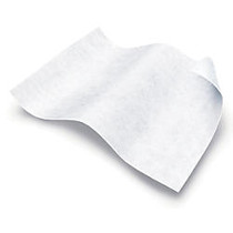 Medline Ultra-Soft Dry Wipes, 7 inch; x 13 inch;, White, 30 Wipes Per Bag, Case Of 40 Bags