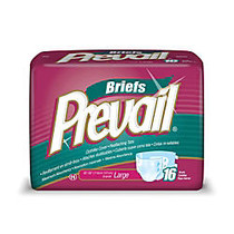Prevail; Adult Briefs, Large, 45 inch;-58 inch;, Box Of 16