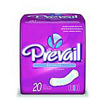 Prevail; Bladder Control Pads, 9 1/4 inch;, Pack Of 20