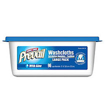 Prevail; Disposable Washcloths, Institutional Jumbo Tub, 12 inch; x 8 inch;, Pack Of 96