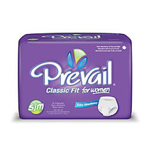 Prevail; Underwear For Women, Waist 28 inch;-40 inch;, Hip 34 inch;-46 inch; , Box Of 20