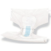 Protection Plus Contoured Disposable Briefs, Medium, 32 - 42 inch;, White, 16 Briefs Per Bag, Case Of 6 Bags