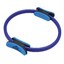Black Mountain Products Pilates Dual-Grip Fitness Toning Ring, 15 inch;H x 16 inch;W x 3 inch;D, Blue