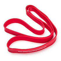Black Mountain Products Strength Loop Resistance Band, 1 inch; Thick, Red