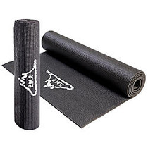 Black Mountain Products Yoga Mat, 72 inch; x 24 inch;, Black