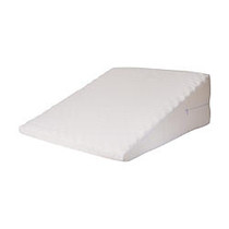 DMI; Hypoallergenic Egg-Crate Foam Bed Wedge Support Pillows, 10 inch;H x 24 inch;W x 24 inch;D, White, Pack Of 4