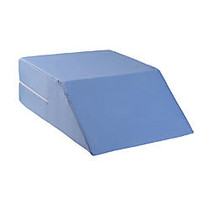DMI; Ortho Bed Wedge Foam Elevating Leg Rest Cushion Pillow, 6 inch;H x 20 inch;W x 24 inch;D, Blue