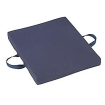 DMI; Reversible Foam Comfort Seat Cushion, With Poly/Cotton Cover, 2 inch;H x 18 inch;W x 16 inch;D, Navy