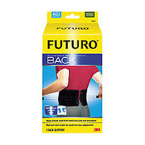 Futuro Adjustable Back Support, Fits Waist 29-51 in., Black