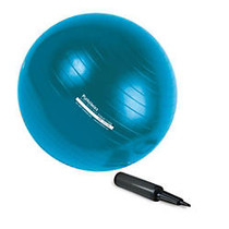 PurAthletics Burst Resistant Exercise Ball, 65cm/26 inch;, Blue