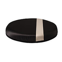 Vivi Relax-A-Bac&trade; Swivel Seat Cushion, 1 3/8 inch;H x 12 inch;W x 12 inch;D, Black/Tan