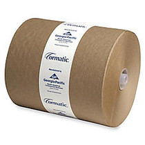 Cormatic 100% Recycled Hardwound Roll Towels, 8 1/4 inch; x 702', Brown, Carton Of 6