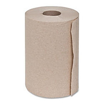 Genuine Joe Hardwound Roll Paper Towels, 100% Recycled, 7 7/8 inch; x 350', 500 Sheets Per Roll, Carton Of 12 Rolls