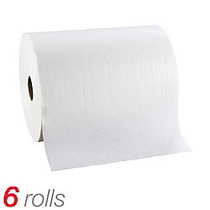 Georgia-Pacific enMotion; High-Capacity EPA-Compliant Roll Towel, 10 inch; x 800', White, Pack of 6 Rolls.