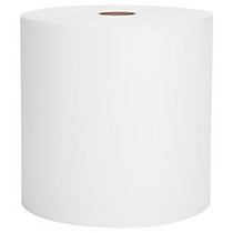 Scott; 1-Ply Hard Roll Paper Towels, 8 inch; x 800', 60% Recycled, White, Carton Of 12 Rolls