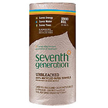 Seventh Generation; 100% Recycled 2-Ply Paper Towels, 10 inch; x 8 inch;, Roll Of 120 Sheets