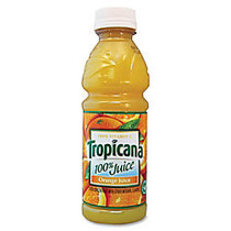 Tropicana; Orange Juice, 10 Oz. Bottle, Case Of 24