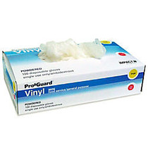 Impact Products Powdered Vinyl Gloves, Disposable, General Purpose, Small, Clear, Box Of 100