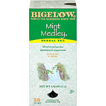 Bigelow Mint Medley; Tea Bags, Box Of 28