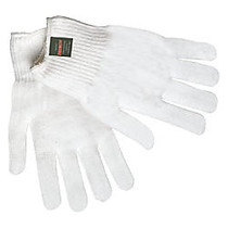 Memphis Glove Multi-Purpose Thermostat String Knit Gloves, One Size Fits All, White, Pack Of 12