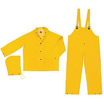 CLASSIC .35MM PVC/POLYESTER SUIT 3 PC YELLOW