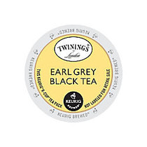 Twinings; Earl Grey Tea K-Cups;, 0.11 Oz, Box Of 24