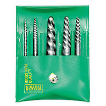 IRWIN Spiral Screw Extractor Set, 9-Extractors