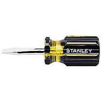 Stanley Tools 100 Plus 1/4 inch; Stubby Screwdriver, 1-1/2 inch;