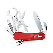 Swiss Army Cigar Cutter Knife, Red