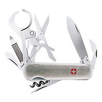 Swiss Army Cigar Cutter Knife, Silver