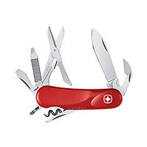 Swiss Army Evolution 14 Knife, Red