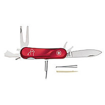 Swiss Army Evolution Golf 56 Knife, Red