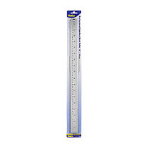 Helix Stainless Steel Professional Ruler, 18 inch;