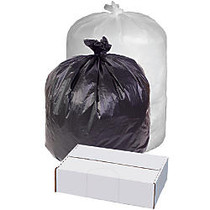 Highmark&trade; High-Density Can Liners, 10 Mic, 20 - 30 Gallons, 30 inch; x 37 inch;, Natural, Box Of 500
