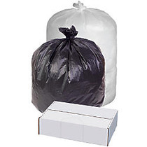 Highmark&trade; High-Density Can Liners, 22 Mic, 60 Gallons, 38 inch; x 60 inch;, Natural, Box Of 150