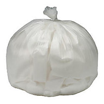 Medium-Duty Clear Plastic Trash Bags, 10 Gallons, Box Of 250 (AbilityOne 8105-01-195-8730)
