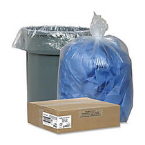 Nature Saver; Recycled Trash Can Liners, 45 Gallons, Clear, Box Of 100