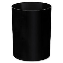 CEP Round Wastebasket - 4.23 gal Capacity - Round - Polystyrene - Black