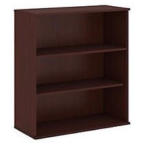 Bush; 3-Shelf Bookcase, 48 inch;H x 35 3/4 inch;W x 15 1/2 inch;D, Harvest Cherry, Premium Delivery