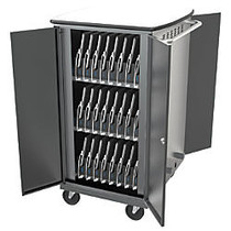 Balt; iTeach Steel High-Capacity Charge Cart, 40.25 inch; x 20.25 inch; x 27 inch;, Gray, 27695-4