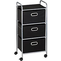Honey-Can-Do CRT-02184 3-Drawer Rolling Fabric Cart