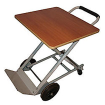 Pointe 3-In-1 IT Cart, Brown/Gray