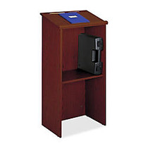 Safco Stand Up Lectern, 46 inch; x 23 inch; x 15 3/4 inch;, Cherry