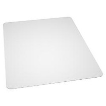 ES Robbins Hard Floor Chair Mat, Rectangular, 46 inch;W x 60 inch;D, Clear