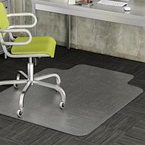 Deflect-O DuraMat Chair Mat For Low-Pile Carpet, Standard Lip, 36 inch;W x 48 inch;D, Clear