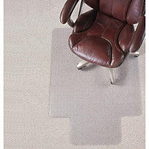 Realspace; Chair Mat, Standard Lip, 36 inch;W x 48 inch;D, Clear