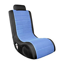 LumiSource Boom Chair, A44, 31 inch;H x 17 inch;W x 26 inch;D, Black/Blue