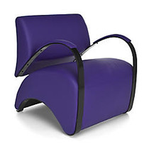 OFM Recoil Series Lounge Chair, Purple/Black