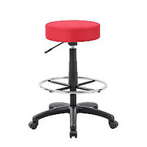 Boss Office Products DOT Mesh Stool, Red/Black